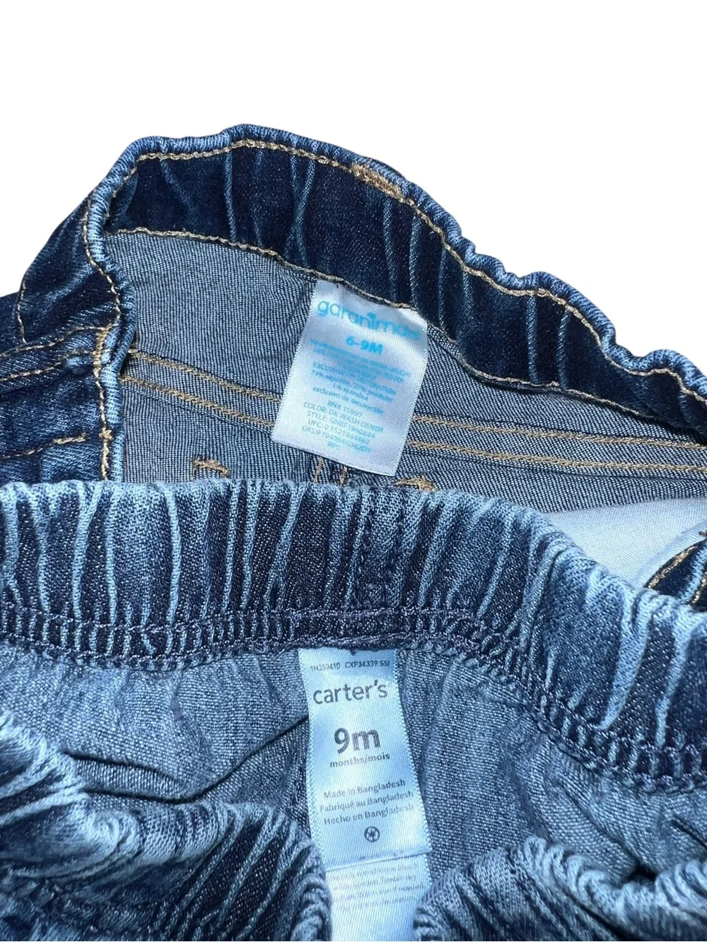 Baby 6-9m Pull-On & Classic Jeans - Blue